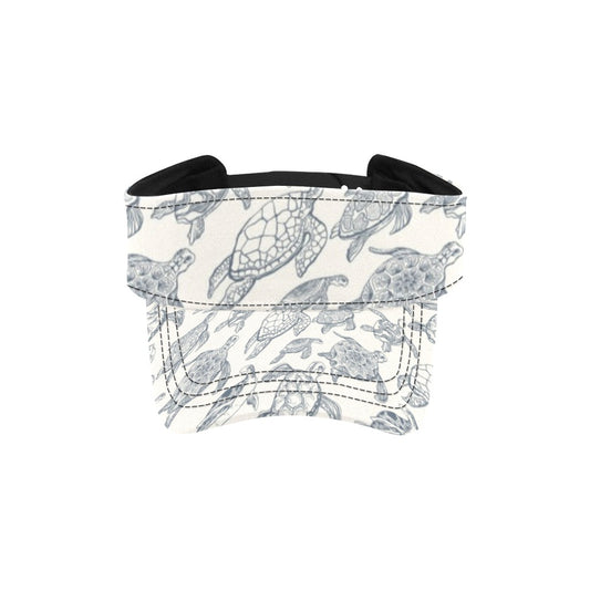 Sea Turtle Print Design LKS304 Unisex Sun Visor