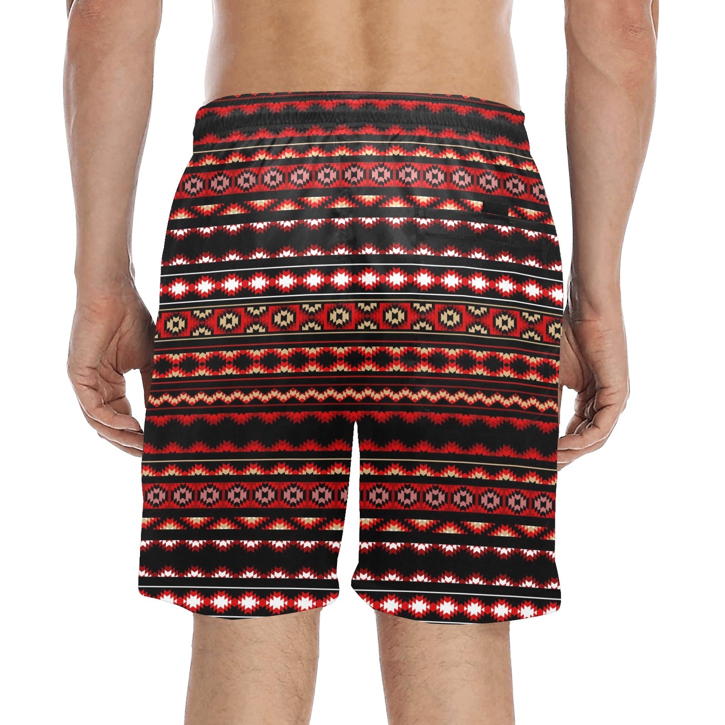 Southwestern Themed Men's Swim Trunks Beach Shorts