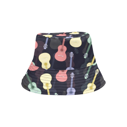 Acoustic Guitar Print Design LKS401 Unisex Bucket Hat