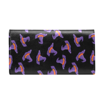 Witch Hat Print Design LKS304 Women's Trifold Wallet