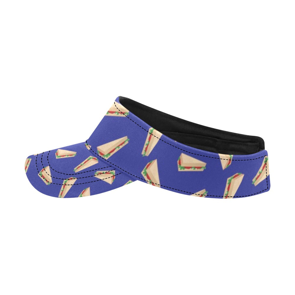 Sandwich Print Design LKS303 Unisex Sun Visor