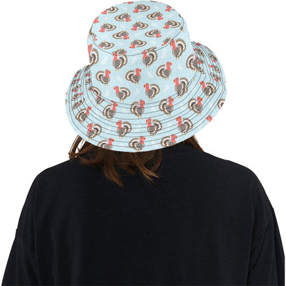 Turkey Print Design LKS403 Unisex Bucket Hat