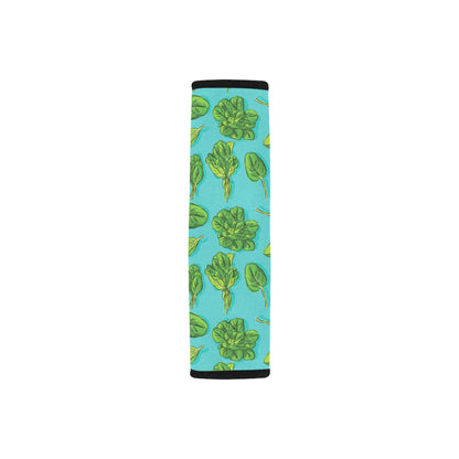 Spinach Print Design LKS301 Car Seat Belt Cover