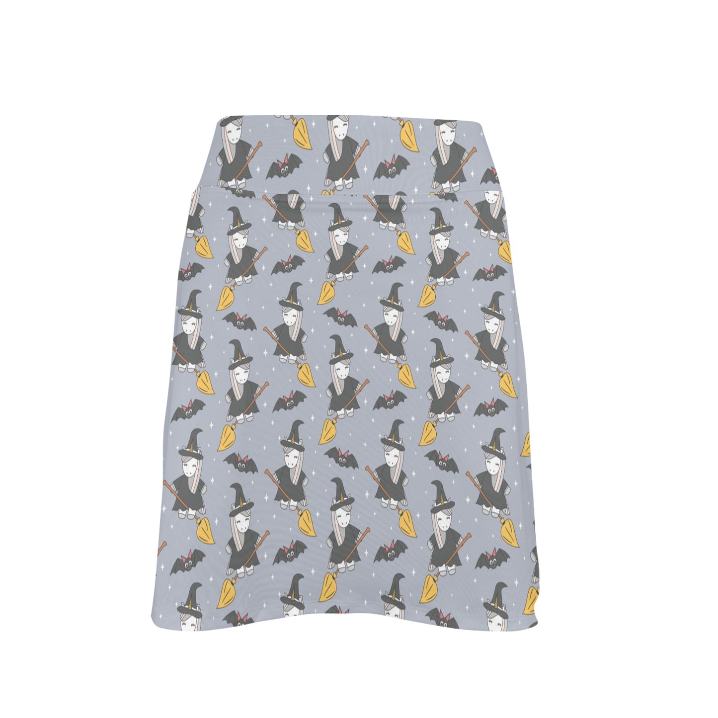 Witch Print Design LKS307 17" Golf & Pickleball Skort with Pockets