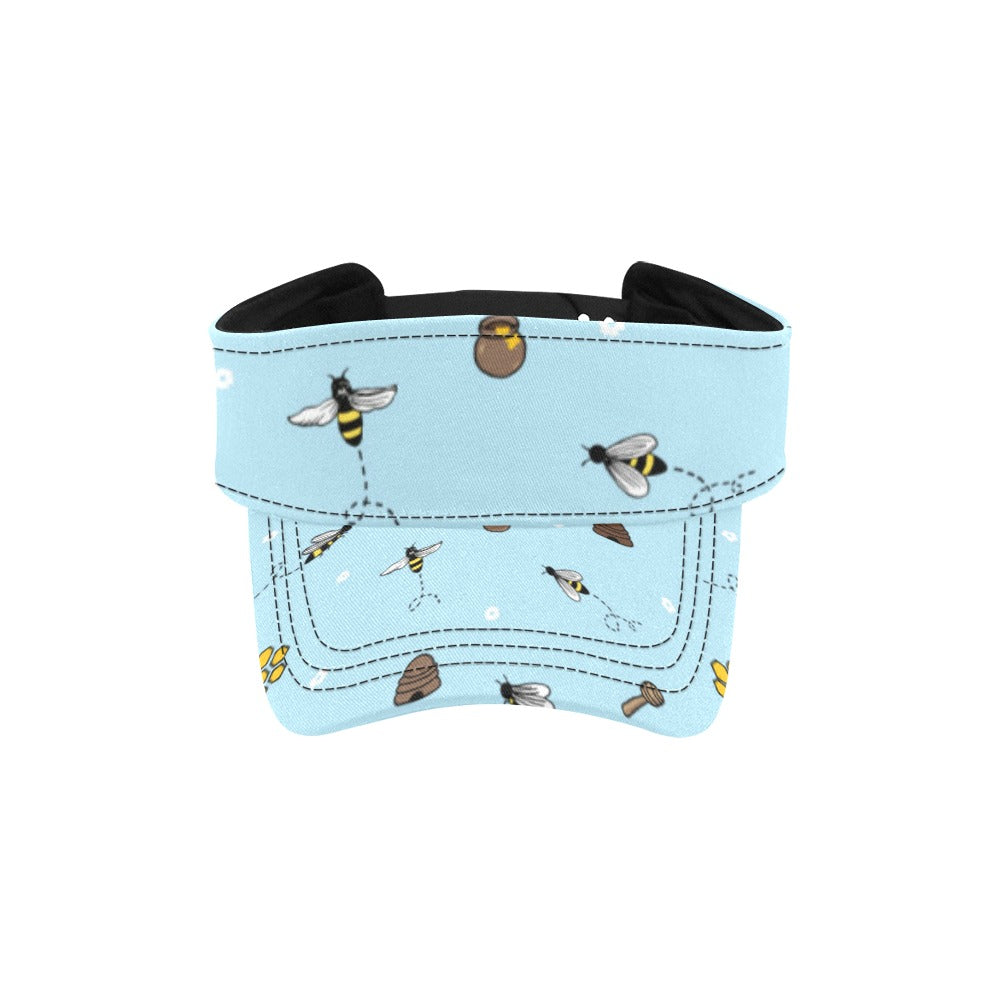 Honey Bee Print Design LKS307 Unisex Sun Visor