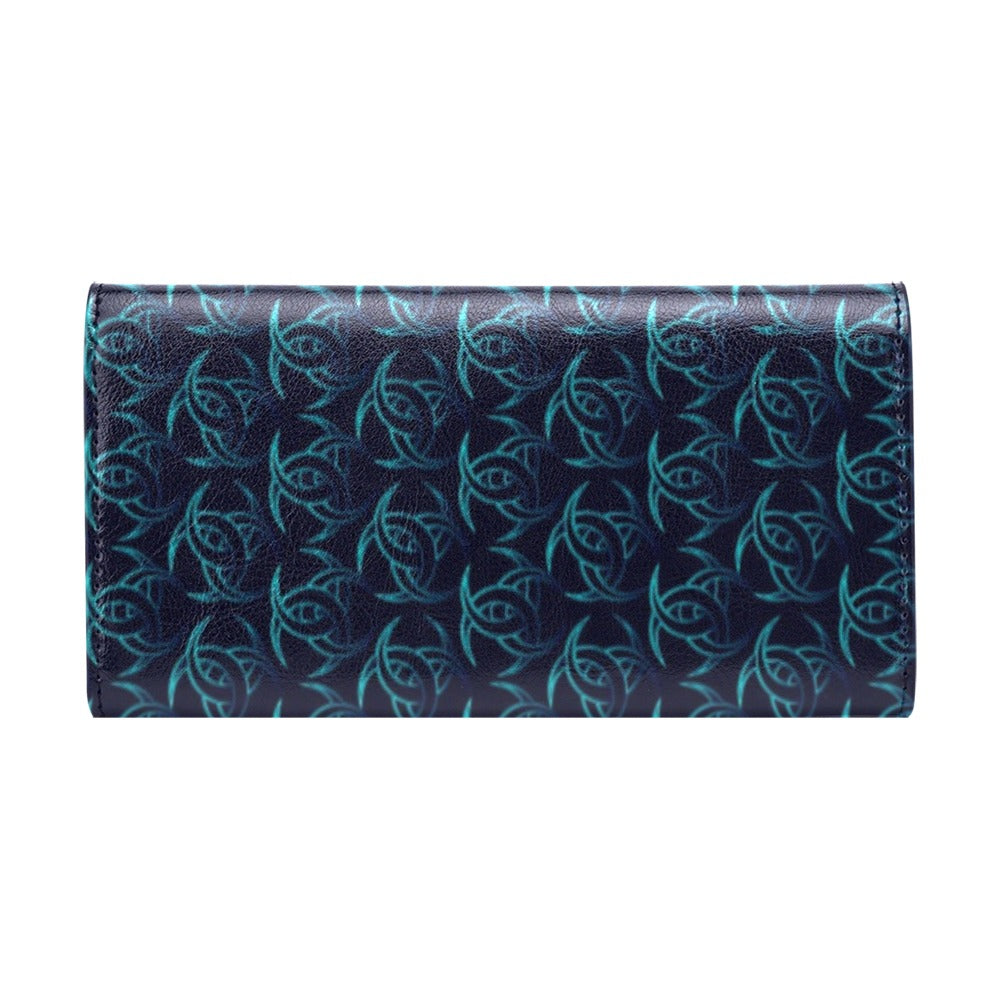 Vikings Print Design LKS302 Women's Trifold Wallet