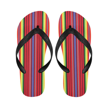 Serape Print Design LKS305 Flip Flops