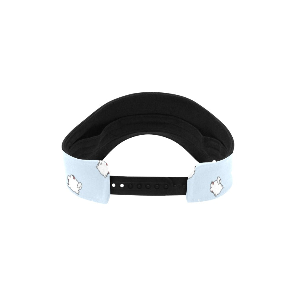 Samoyeds Print Design LKS302 Unisex Sun Visor