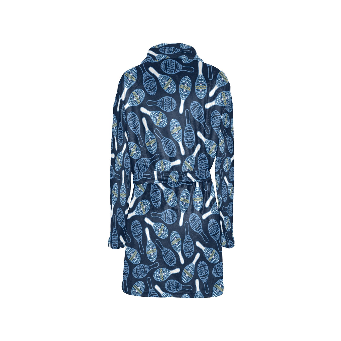 Maracas Print Design LKS401 Women's Fleece Robe