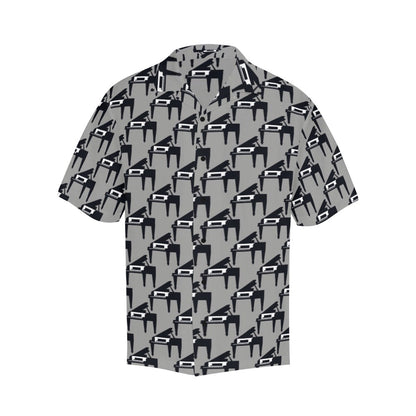 Piano Print Design LKS404 Men's Men's Hawaiian Shirt
