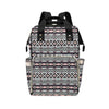 Safari Pattern Print Design LKS302 Diaper Bag Backpack