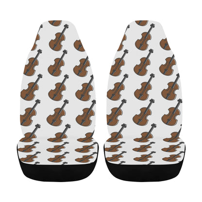 Violin Print Design LKS405 Car Seat Covers