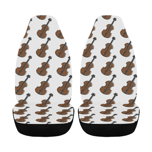 Violin Print Design LKS405 Car Seat Covers