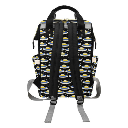 UFO Print Design LKS303 Diaper Bag Backpack