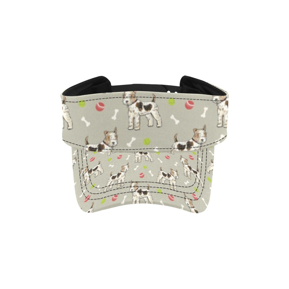 Toy Fox Terriers Print Design LKS301 Unisex Sun Visor