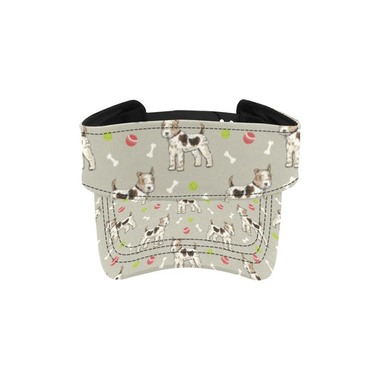 Toy Fox Terriers Print Design LKS301 Unisex Sun Visor