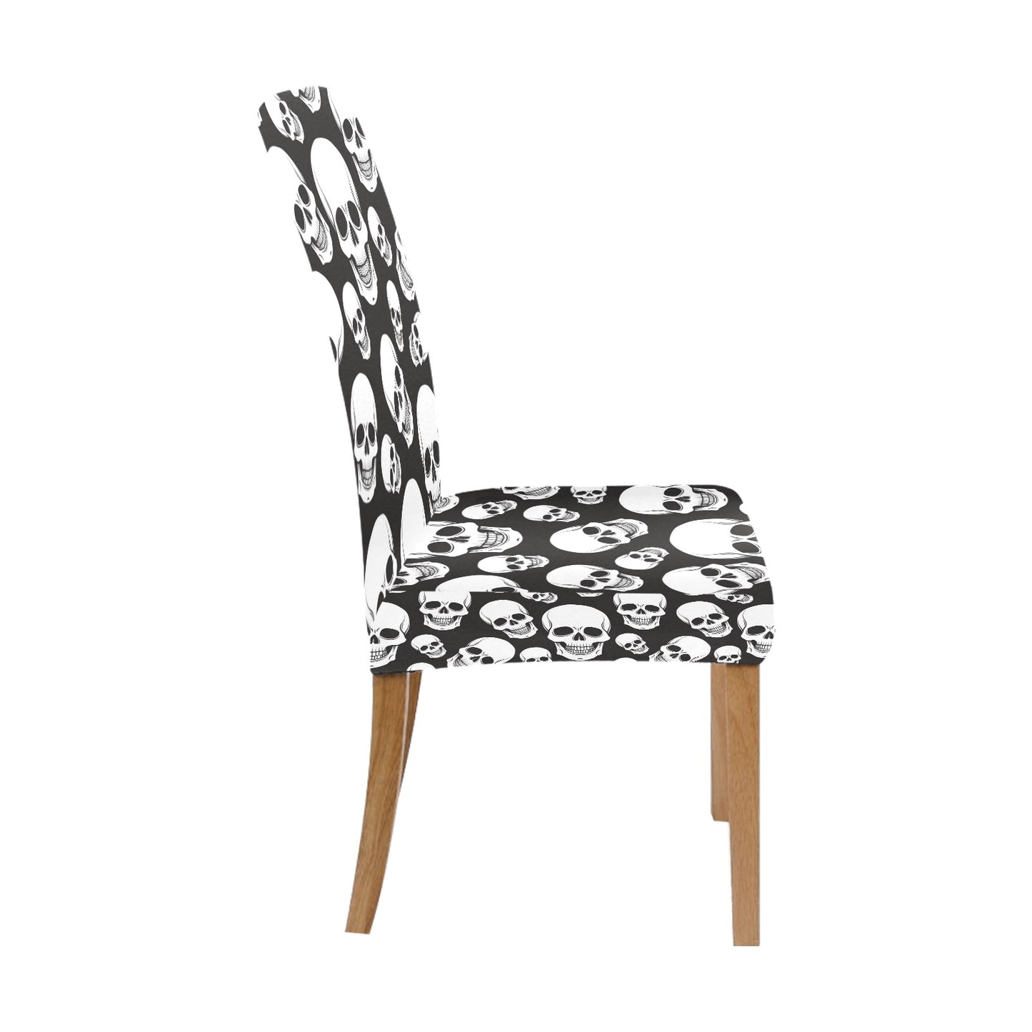 Skull Print Design LKS301 Dining Chair Slipcover
