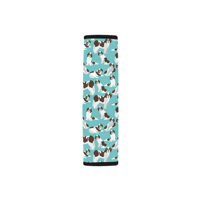 St Bernards Print Design LKS302 Car Seat Belt Cover