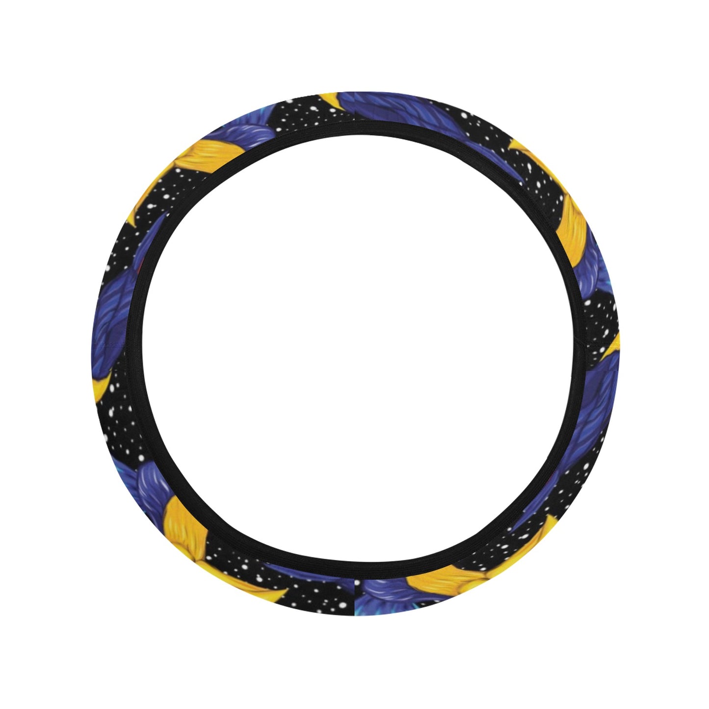 Toucan Print Design LKS307 Steering Wheel Cover with Elastic Edge
