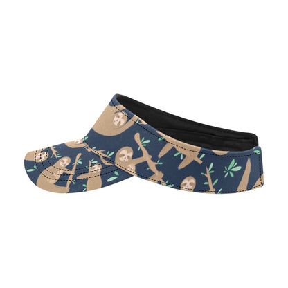 Sloth Print Design LKS307 Unisex Sun Visor