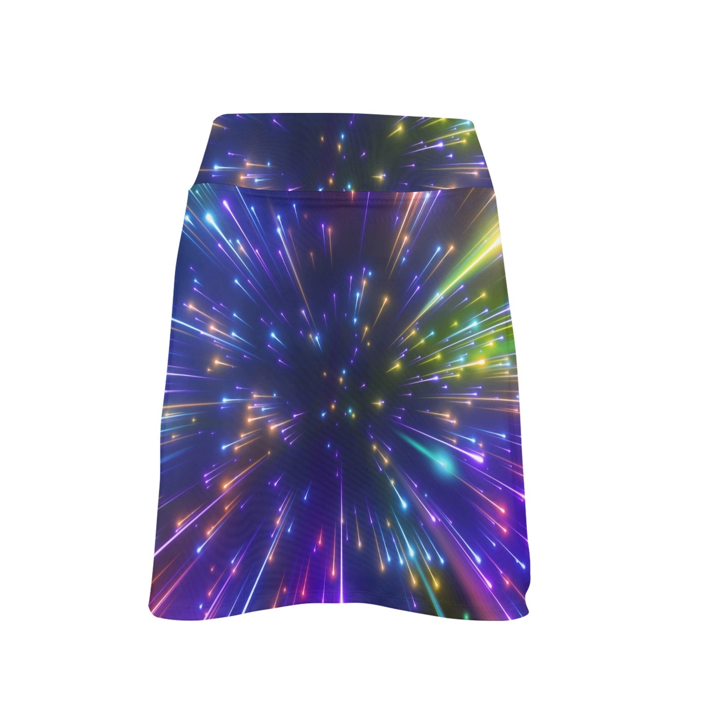 Celestial Rainbow Speed Light 17" Golf & Pickleball Skort with Pockets
