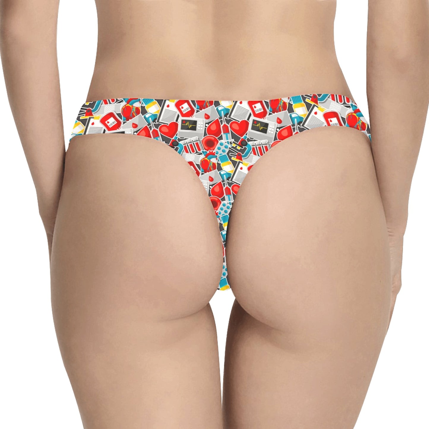 Phlebotomist Medical Themed Women's Thongs