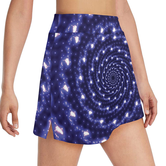 Vortex Print Design LKS305 17" Golf & Pickleball Skort with Pockets
