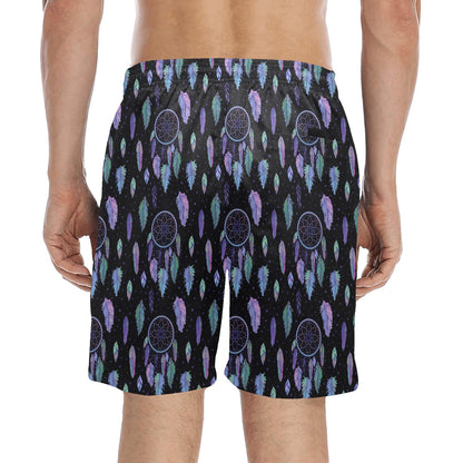 Dream Catcher Tribal Design Men's Swim Trunks Beach Shorts