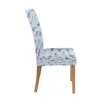 Shark Print Design LKS304 Dining Chair Slipcover