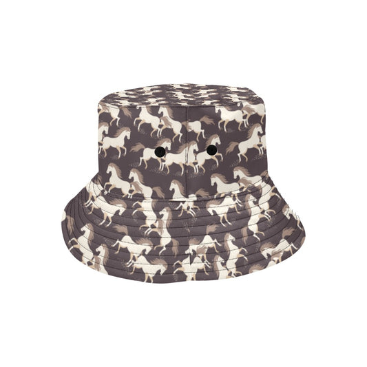 Horse Print Design LKS304 Unisex Bucket Hat