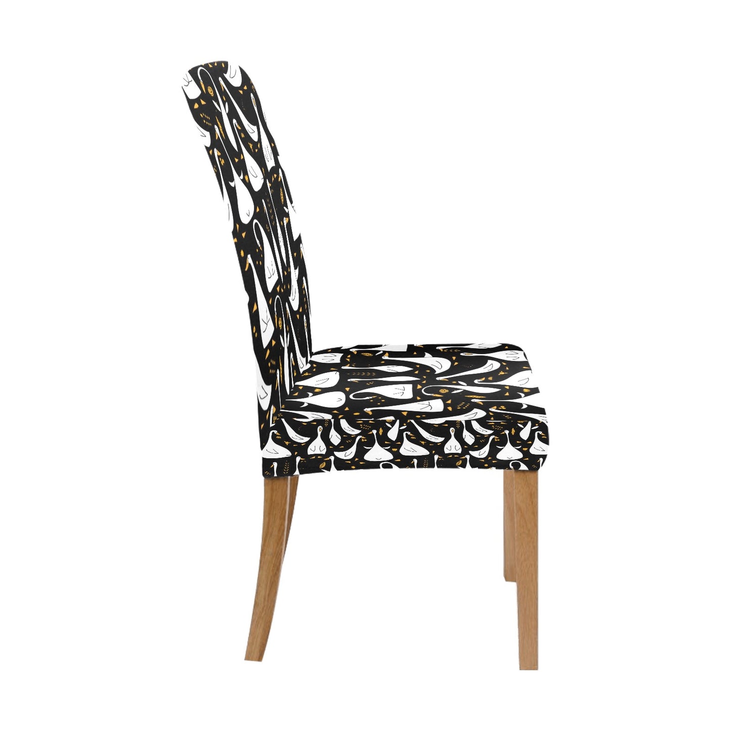 Goose Print Design LKS401 Dining Chair Slipcover