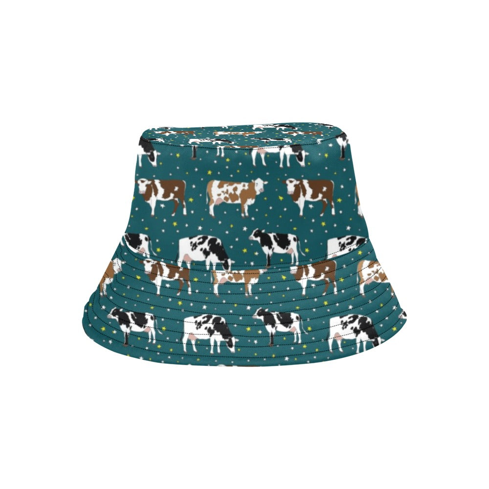 Cattle Print Design LKS404 Unisex Bucket Hat
