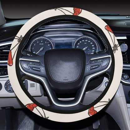 Skydiver Print Design LKS302 Steering Wheel Cover with Elastic Edge