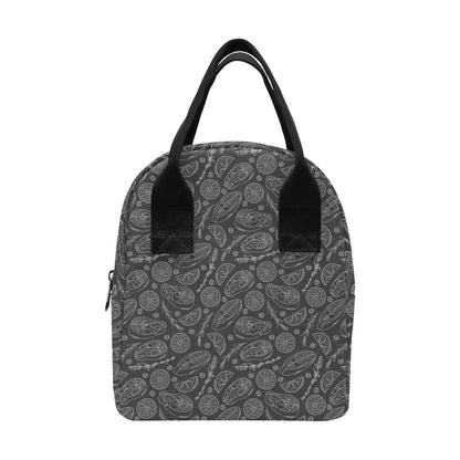 Steak Print Design LKS301 Insulated Lunch Bag