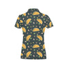 Taco Pattern Print Design TC02 Women's Polo Shirt