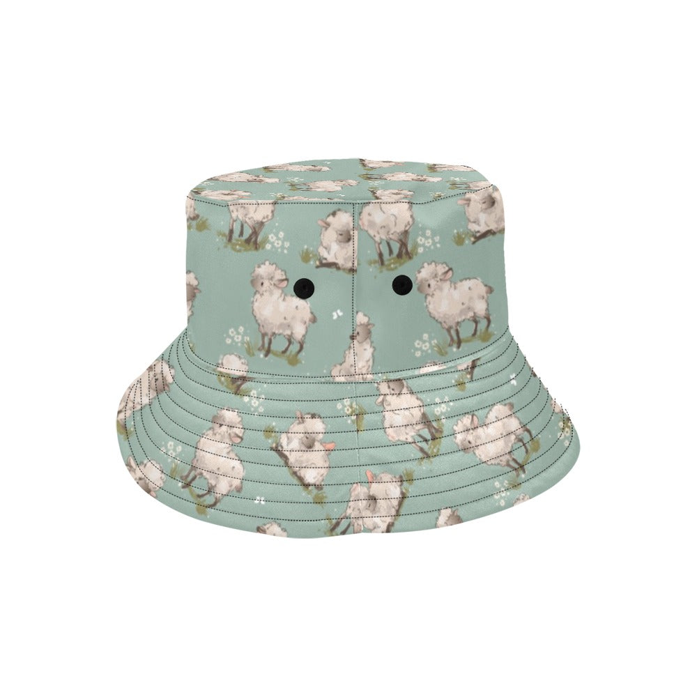 Sheep Print Design LKS405 Unisex Bucket Hat