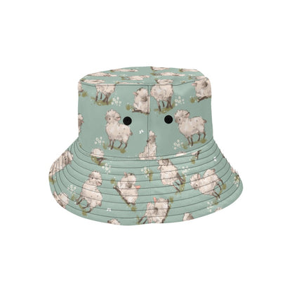 Sheep Print Design LKS405 Unisex Bucket Hat
