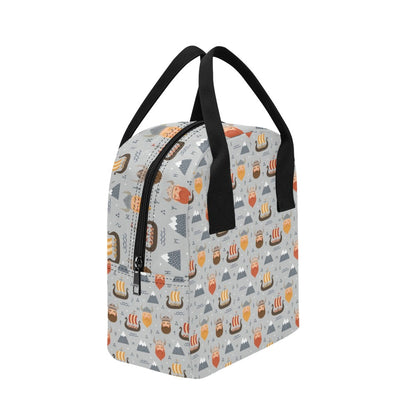 Vikings Print Design LKS307 Insulated Lunch Bag