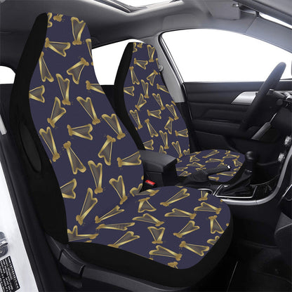 Harp Print Design LKS401 Car Seat Covers