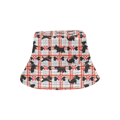 Scottish Terriers Print Design LKS3014 Unisex Bucket Hat