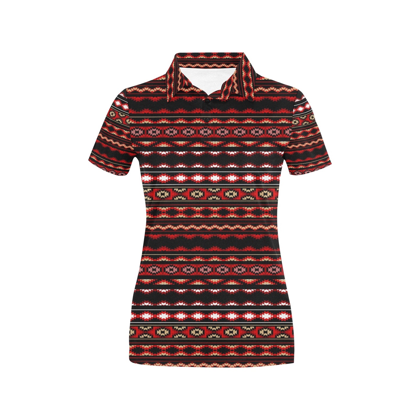 Southwestern Themed Women's Polo Shirt