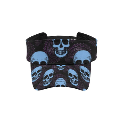 Skull Print Design LKS3012 Unisex Sun Visor