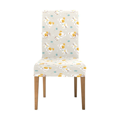 Russell Terriers Print Design LKS306 Dining Chair Slipcover