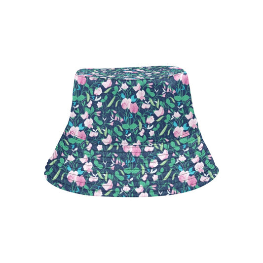 Sweet Pea Print Design LKS303 Unisex Bucket Hat