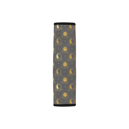 Sun Moon Print Design LKS305 Car Seat Belt Cover