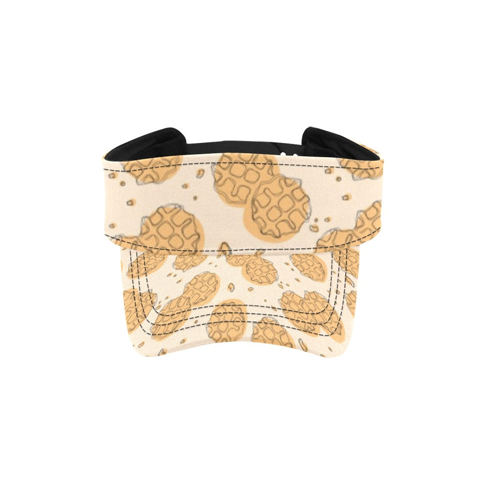 Waffle Print Design LKS303 Unisex Sun Visor