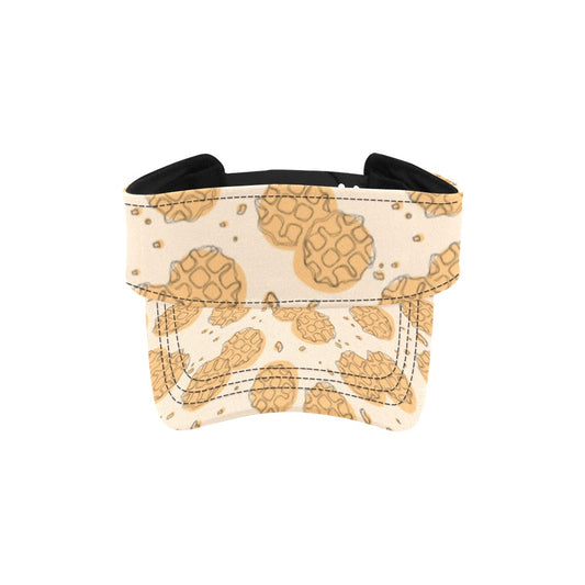 Waffle Print Design LKS303 Unisex Sun Visor