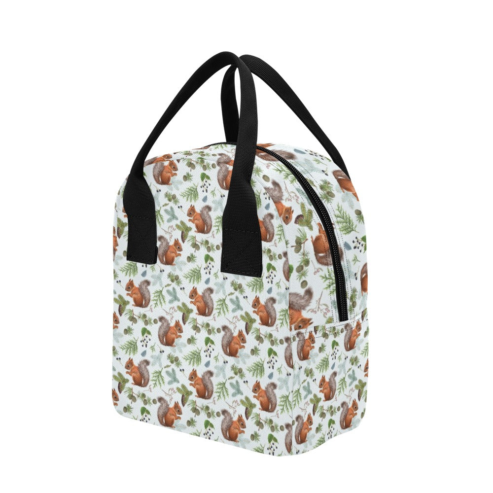 Squirrel Print Design LKS308 Insulated Lunch Bag