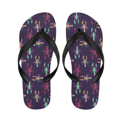 Lobster Print Design LKS402 Flip Flops