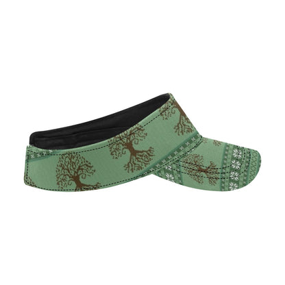 Tree Of Life Knit Style Print Design LKS301 Unisex Sun Visor